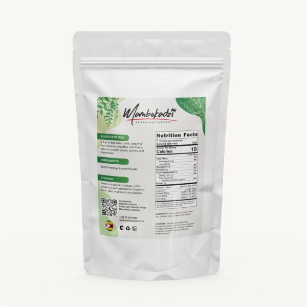 Moringa Powder from Mambokadzi